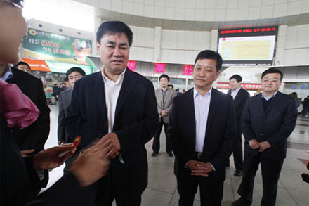 省交通运输厅张传亭厅长莅临集团视察指导事情-伟德体育官网