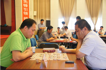 集团公司举行第十一届职工象棋角逐-伟德体育官网